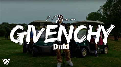 givenchy letra|duki rapper songs.